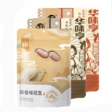 华味亨 多口味香瓜子花生 400g*4件