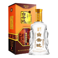 白云边十五年陈酿 浓酱兼香型白酒 45度 500ml 单瓶装 年货送礼