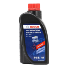 博世（BOSCH）DOT4 plus升级版刹车油 制动液/离合器油 塑料桶装 通用型一升装