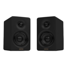 漫步者（EDIFIER）【王一博同款】N300 有源桌面2.0音箱 电脑音响 大功率音响 缎面黑 新年礼物