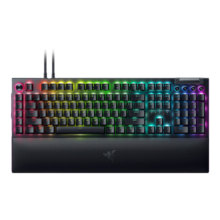 雷蛇（Razer）黑寡妇蜘蛛V4专业版 机械键盘 游戏键盘 RGB背光 游戏电竞 黄轴 带RGB腕托