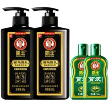 再降价，京东百亿补贴，PLUS会员:霸王 洗发水 首乌固发600*2瓶+育发80g*2瓶