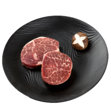 PLUS会员：天谱乐食澳洲和牛M3-4日式原切牛排200g(2片)*4件