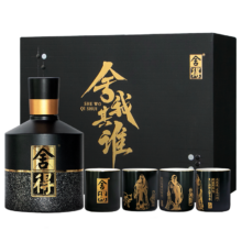 需首购、Plus会员:舍得酒 智慧舍得舍我其谁 52度 100mL 1瓶 礼盒
