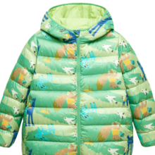 Mini Bala【亲子三防羽绒服】迷你巴拉校服神器防水防油污连帽羽绒服拜年服 80-160cm 颜色任选