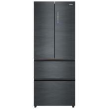 海尔（Haier）【0嵌】海尔冰箱零嵌入式四门法式多门双开门410升家用电冰箱一级双变频底部散热风冷无霜植萃净味 410L+零嵌入式+三档变温母婴空间+WiFi智控
