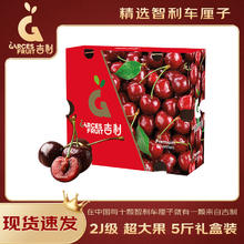 Mr.Seafood 京鲜生 GarcesFruit吉制智利原箱车厘子2J级 2.5kg礼盒 果径约28-30mm