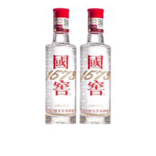京东百亿补贴：泸州老窖 国窖1573 浓香型白酒 52度 光瓶小酒版 100ml*2瓶
