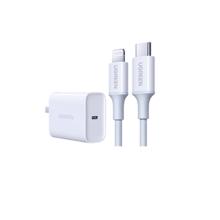绿联 PD18W苹果快充套装 MFi认证Type-C to Lightning数据线1米