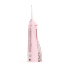 博皓（prooral）冲牙器洗牙器牙齿冲洗器水牙线洁牙器 洗牙冲牙器便携式 牙齿清洁器立式手持剔牙神器正畸呵护5025 晨曦粉