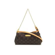 LOUIS VUITTON 路易威登 日本直邮中古LV路易威登女A级95新Eva 挚爱涂层/防水帆布时尚斜挎