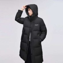 再降价、16日10点：BOSIDENG 波司登 90绒 连帽羽绒服 中长款