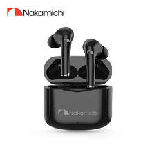 Nakamichi 那咔咪基 中道 TW2XS 智能降噪 低延迟长续航 游戏耳机 适用苹果小米华为手机 黑色