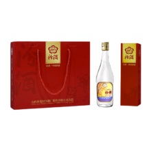 唯品会自营：汾酒 出口玻汾 53度 清香型白酒 500ml*4瓶 礼盒装