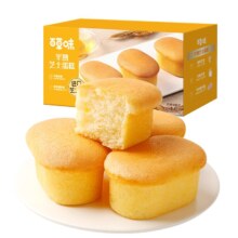 9日10点开始、百亿补贴万人团、88VIP：百草味 半熟芝士蛋糕 400g