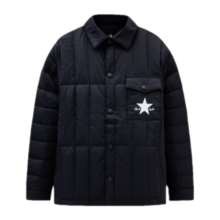 Converse匡威童装儿童超轻保暖羽绒服2024冬季新款男女童加厚外套 正黑色 130 /64