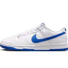 20点：耐克 板鞋男缓震透气DUNK LOW RETRO运动鞋DV0831-104白蓝42