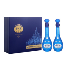 聚划算百亿补贴:洋河蓝色经典梦之蓝M6礼盒装 45度500ml*2瓶