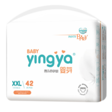 婴芽（YINGYA）拉拉裤XXL码2包88片【13.5-16kg】 婴儿超薄干爽尿不湿透气尿裤