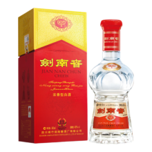 剑南春 水晶剑 46度 500ml 单瓶装 浓香型白酒 低度水晶剑
