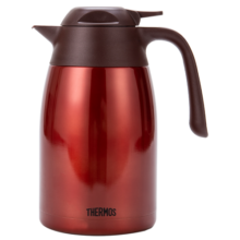 膳魔师（THERMOS） 保温壶家用大容量办公热水瓶暖壶2L男女不锈钢真空水壶 THS/THX THX-1500红色 1.5L