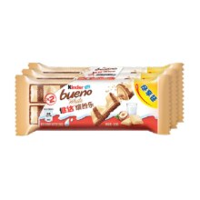 88VIP、限地区、需福袋：Kinder 健达 缤纷乐白巧克力牛奶榛果酱棒 117g 39g*3袋