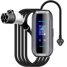普诺得适用特斯拉model3YSX随车充电器家用便携式充电桩应急枪线