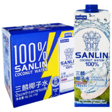 临期 ：三麟 椰子水6L