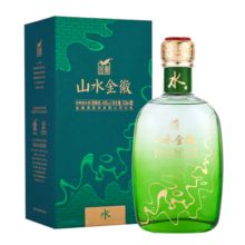 金徽 山水金徽·水 浓香型白酒 46度 500ml 单瓶装年货节送礼