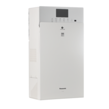 松下（Panasonic） 新风系统家用壁挂式全热交换空气净化PM2.5 过敏原除尘 升级电加热功能双向流新风机沙尘暴扬沙 FV-09ZVDH1C【抗菌款】