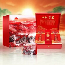 Plus会员:泸州老窖 红酝头曲 山红万里 浓香型白酒52度 500ml*2瓶 蛇年礼盒+凑单