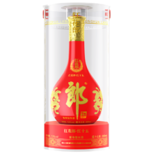 PLUS 会员、首购:郎酒红花郎15 酱香型 高度白酒 53度 500ml 单瓶装