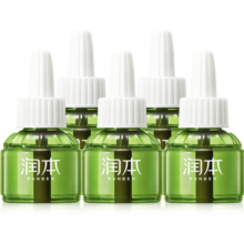 润本（RUNBEN）电蚊香液驱蚊器无味驱蚊液电蚊液电蚊香液加热器家用电蚊香液套装 蚊香液5瓶补充装