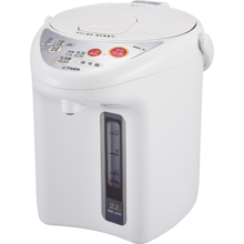 虎牌（Tiger）电热水瓶 智能3段保温 预约定时防漏电热水壶 PDH-A22C 2.2L电水壶 白色WU