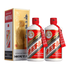 唯品会自营：茅台 飞天 43度 酱香型白酒 500ml*2瓶