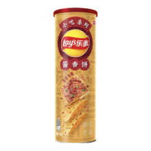 PLUS、需首购:乐事（Lay's）薯片 小吃系列酱香饼 104克 休闲零食