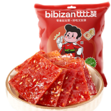 plus会员:比比赞（BIBIZAN）高蛋白猪肉脯 300g