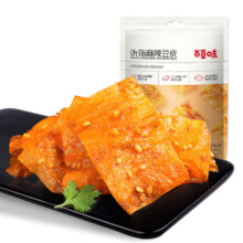 plus会员:百草味 吮指麻辣豆皮 65g