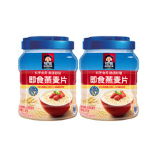 桂格 罐装即食燕麦片 1000g*2罐