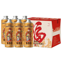 帼纹 Guo Wen 小福神原浆啤酒 1L*6