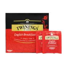 川宁红茶 英式早餐红茶 波兰进口50袋*2g 红茶茶包英国红茶秋季热泡茶