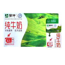 蒙牛全脂纯牛奶250ml*24盒