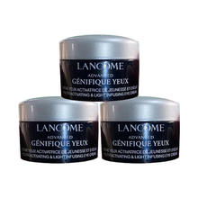 LANCOME 兰蔻 小黑瓶发光眼霜5ml*3瓶保湿 熬夜眼霜