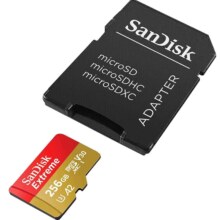 百亿补贴：闪迪 TF内存卡 4K高清 A2 V30 U3 至尊极速存储卡 兼容运动相机无人机 256G至尊极速TF卡