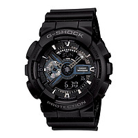 CASIO 卡西欧 G-SHOCK 黑武士运动时尚潮流手表 GA-110-1BDR