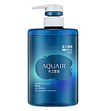 AQUAIR 水之密语 活力蓬感男士控油去屑洗发露400mL 【临期清仓】