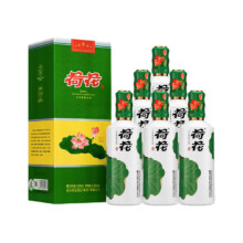 预售：荷花 一品荷花 53度 酱香型白酒 500ml*6瓶 整箱装