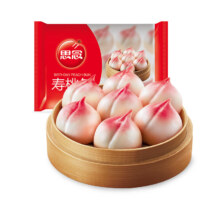 思念 中华面点祈福寿桃 豆沙包360g*2+春卷204g