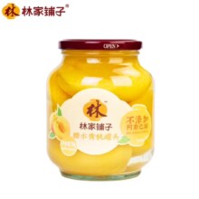 林家铺子 黄桃罐头 750g 【不添加阿斯巴甜】