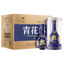 郎酒青花郎 酱香型 高度白酒 53度 500ml*6瓶 整箱装 年货送礼